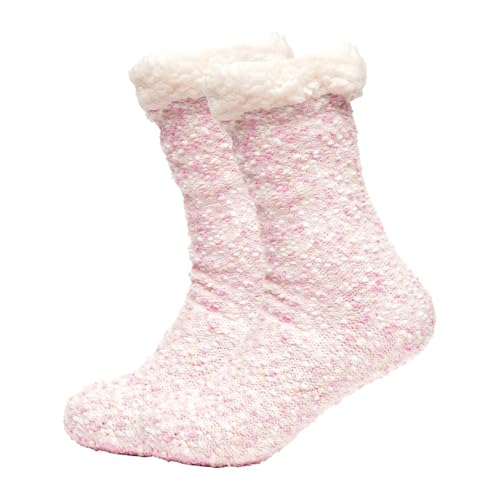Chaussettes pantoufles chaudes d'hiver à offrir aux femmes pour Noël