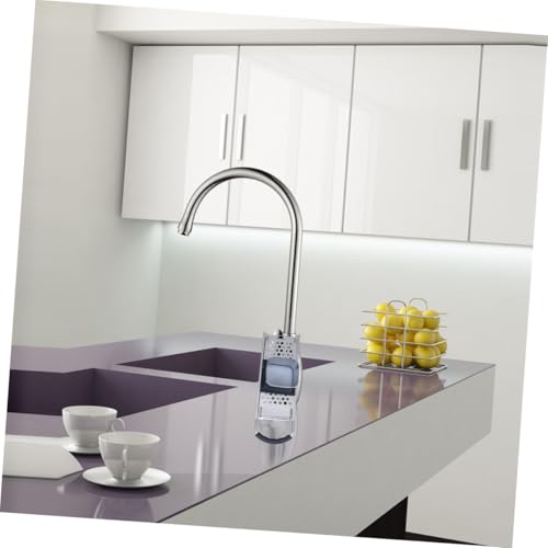 Rallador multifuncional de acero inoxidable con mango ergonómico miniatura 3