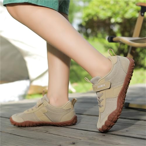 Image of KUBUA Kids Barefoot Shoes Boys Girls Wide Toe Box Zero Drop Sneakers | Breathable Lightweight, Reinforced Toe, Minimalist, Hiking, Tennis, Running, Walking, School, Toddler, Little Kid, Big Kid