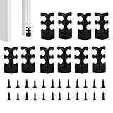 Lunaobrik Metall Kantenschutz Für Sockelleisten | 10 Stück Schrank Schutz Ausrüstung - Wohndekoration Wandwinkel | für Mieter Vermieter Büroräume Wohnungen Wohnzimmer Schlafzimmer Tische Türöffnungen