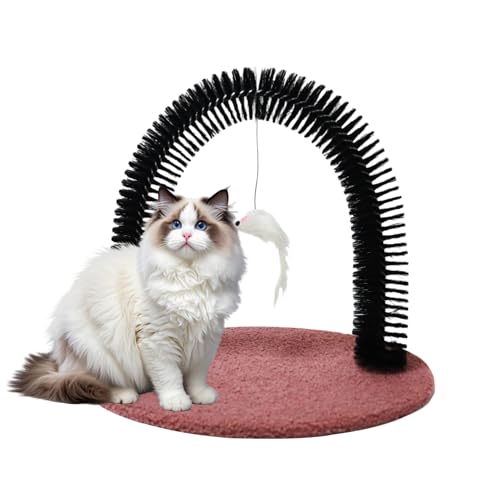 Elimina el pelo muerto con este cepillo facial de masaje para gatos