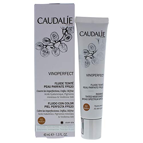 Preisvergleich Produktbild CAUDALIE Vinoperfect getöntes Fluid medium LSF 20, 40 Milliliter