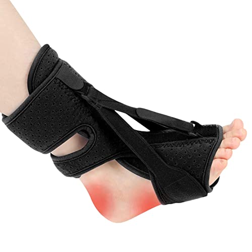 GZALES Tobillera ortopédica para alivio plantar, soporte de con 3 correas ajustables y alineación de pies para hombres