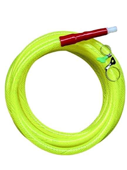 Saarni 10 Meter 10 meter(33 feet) 0.5 inch heavy duty 3 layered Braided PVC Garden Hose pipe with 2 metal clamps & tap adaptor, Water Pipe for Garden, Car Washing, Garden Pipe for Home (Yellow) (B0D9K1JMR4) Amazon Price History, Amazon Price Tracker