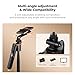 K&F CONCEPT 71“ Auto Face Tracking Tripod, 360° Rotation Selfie Stick with 2 Fill Lights, Gesture Remote Control for Vlogging, Live Streaming Video Recording, Compatible with iPhone Android Pocket 4/3