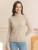 Suéter de cuello alto para mujer Arssm, forrado en sherpa, jersey térmico de punto 6