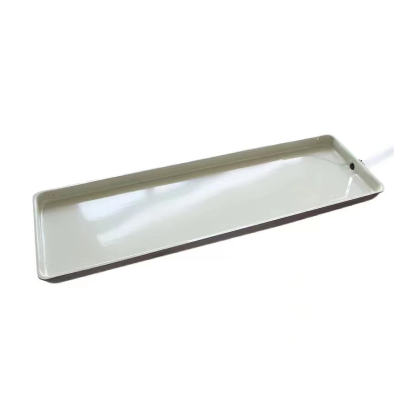 Bandeja de drenaje con tubo para aire acondicionado central, aire acondicionado de ventana, aire acondicionado portátil, 20 x 24 cm, bandeja de goteo de condensado duradera para uso en exteriores