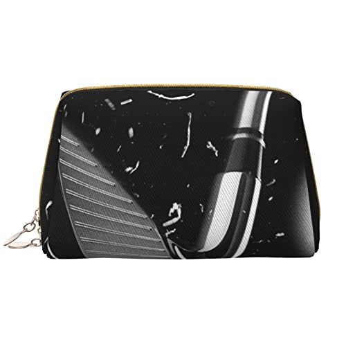 Trousse de maquillage fermeture éclair robuste pour éviter les fuites de cosmétiques