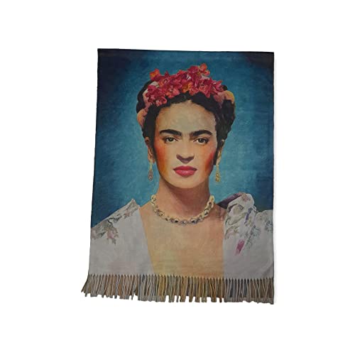 Foulard Frida en viscose double impression pour en finir avec les écharpes ternes