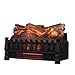 duraflame Electric Log Set 1,000 Sq Ft Heater, Faux Logs Insert with Infrared Flames for Existing Fireplaces, Remote Control Included