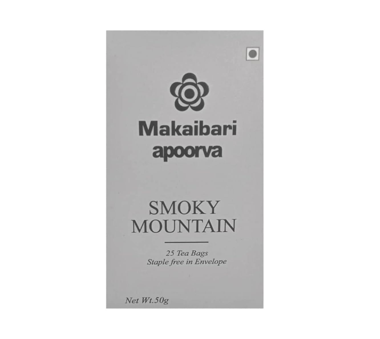 Smoky Mountain Roasted Darjeeling Tea 25 Teabags (50 g) Roastes Black Tea