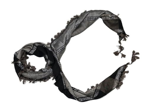 Image of Merewill Cotton Shemagh Tactical Desert Wrap Keffiyeh Head Neck Arab Scarf For Men 49 inchx49 inch