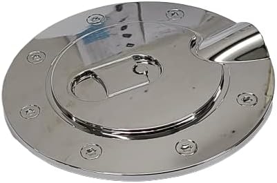 Tapa de puerta de tanque de combustible cromada para combustible de gasolina para Dodge Ram 2009-2018