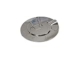 TX Racing Chrome Fuel Tank Gas Cap Door Cover For 2009-2018 Dodge Ram