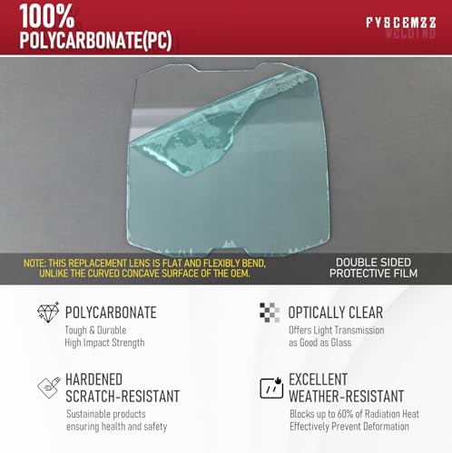 Lentilles transparentes pour casque de soudage Lnflnlty 271320 écran de garde - 4