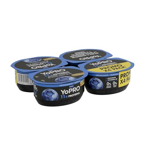 YoPRO Yogur Arándanos, 4 x 120g