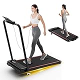 Tapis de Course 4 en 1 Pliable avec Pente 7% – Tapis de Marche Électrique 8 km/h, Mot...