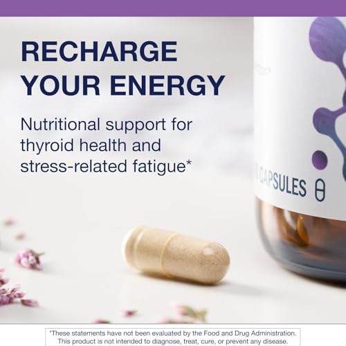 metagenics thyrosol - vitamin amp mineral supplement for healthy thyroid support amp stress-related fatigue - with zinc selenium amp rhizoe extract - 90 capsules