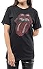 Rolling Stones The T Shirt Classic Tongue Diamante Band Logo Official Unisex XXL Black #4