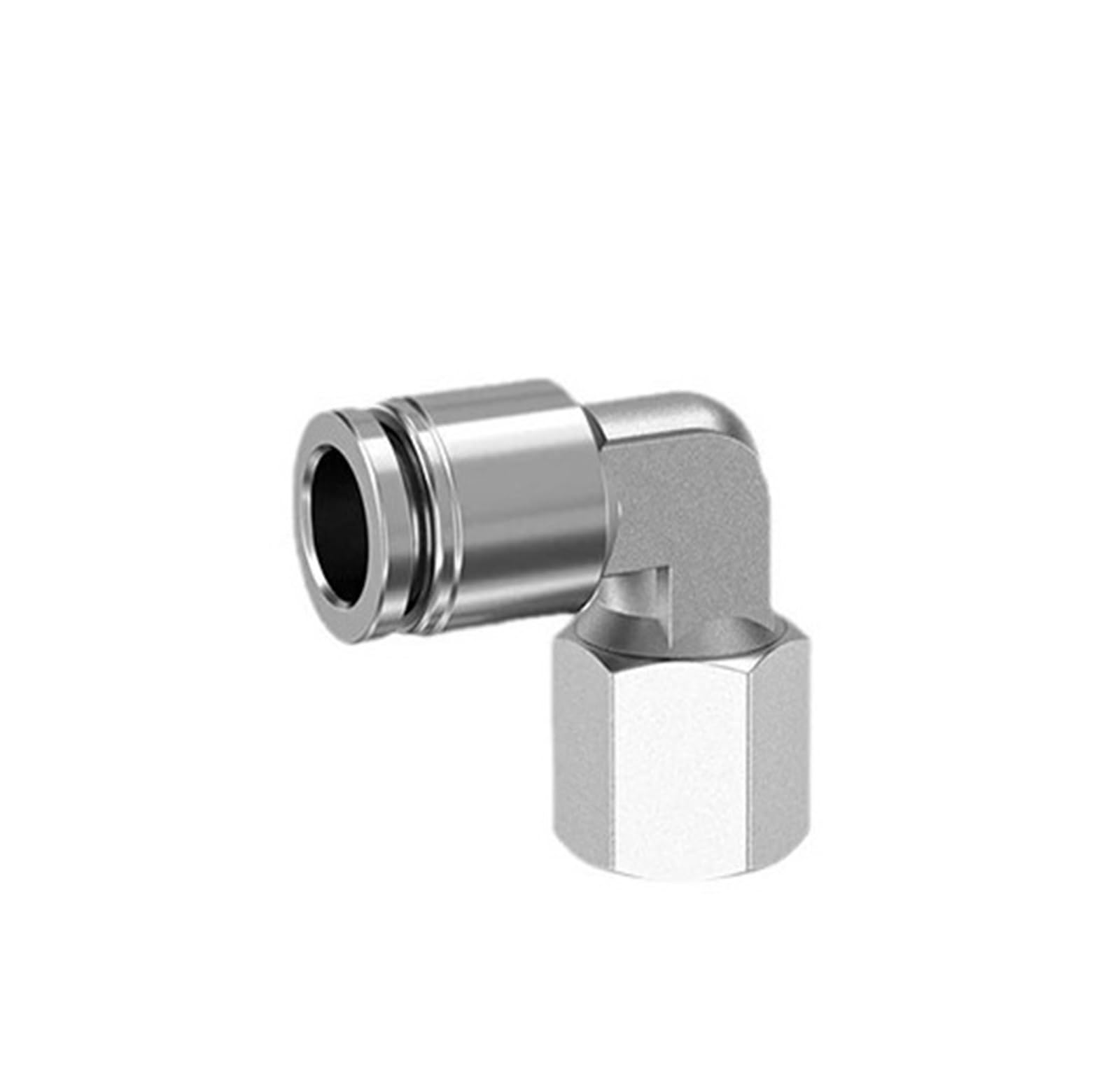 Accesorio de manguera de aire rápido de acero inoxidable 304, conector de tubo neumático