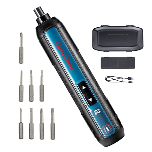 DongCheng 4V Cordless Electric Screwdriver Kit Mini Drill 300 RPM ...