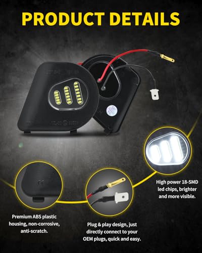 Luces LED Espejo Lateral Puddle 6000K Blanco Diamante Pack 2 miniatura 3