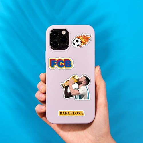 Image of Pack of 35 Random Visca Barca Stickers for Laptop /Mobile /Mobile /Journal /Diary /Guiatar etc. (Pack of 35) (Visca Barca)