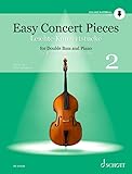  Morhs: Easy Concert Pieces, Volume 2 for Double Bass and Piano: 24 Easy Pieces from 5 Centuries Using Half to 3rd Position