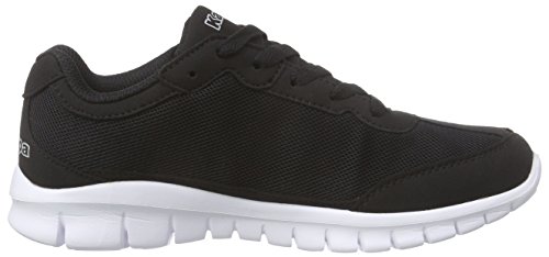 Kappa Rocket, Scarpe da Ginnastica Uomo, Nero (Black/White 1110), 39 EU