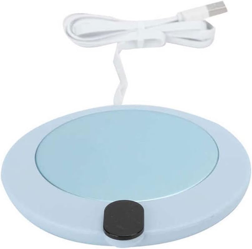 USB Coffee Mug Warmer Auto Constant Temperature Cup Warmer Heating Mat Pad for Home Office Milk Tea Water Heating Pad Heater (Color : OneColor)