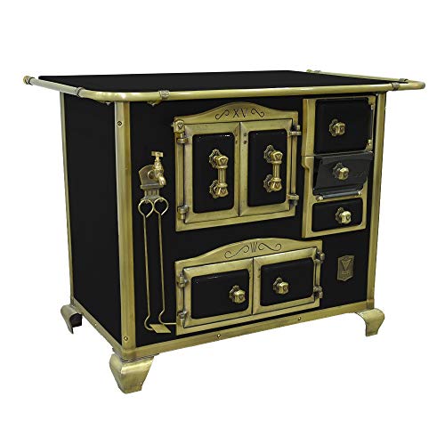 FOGAO A LENHA N 2 GAB IMPERADOR PRETO COM TAMPA