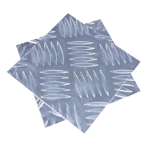 SOFIALXC Lamiera Mandorlata In Alluminio Lega 1,5 Mm Di Spessore-300x300mm 1pc - 7
