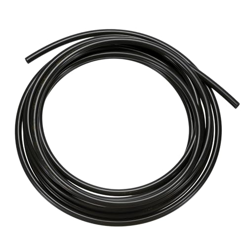 M METERXITY Tube Pneumatique 5mm ID x 8mm OD Polyuréthane 5M Noir