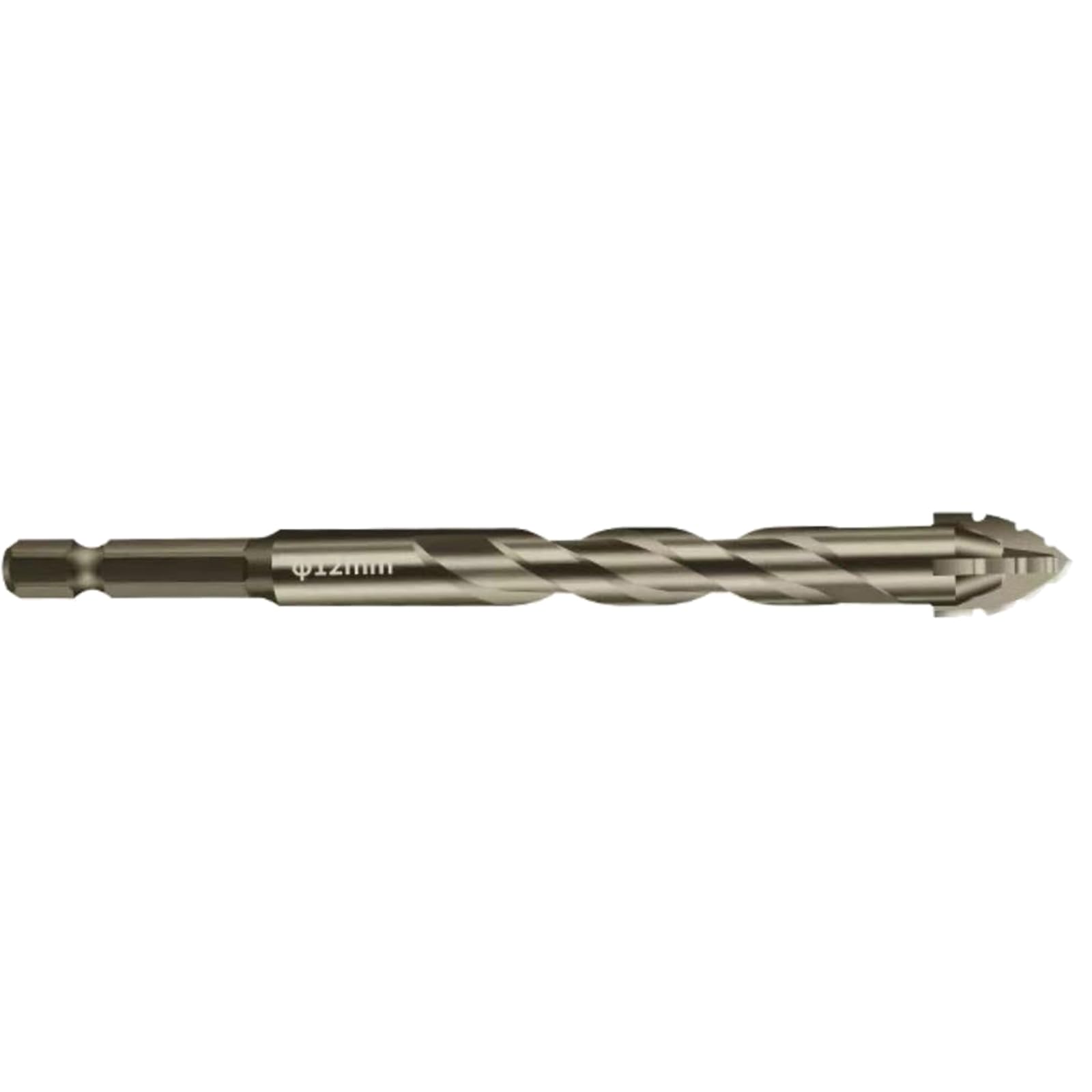 Staggered Serrated Tungstens Carbides Drill Bit for Woodworking Metalworking and Enthusiasts Crosses Tip Drill Bit