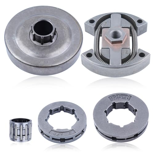 Gubeter Kit de cojinete de Aguja de Rueda Dentada de Borde de Tambor de Embrague, para Husqvarna 50, 51, 55, 55 Rancher, 154, 254 Motosierra, 501 45 54 03