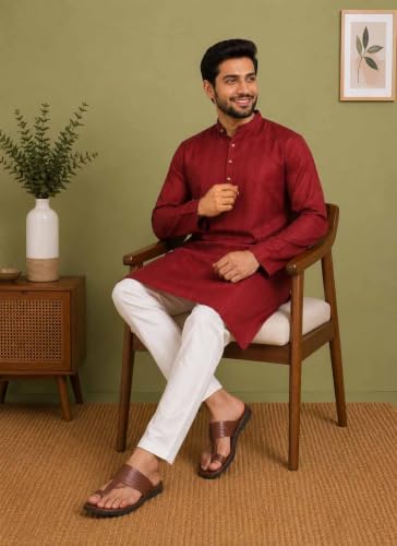 Image of Designer Ethnic Wear||Fusion Wear Men||Short Kurta for Men