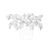 peineta huertana plata Diamantes de imitación de cristal decoración peine del pelo estilo girasol, muy delicado y encantador.