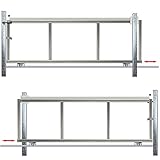 BAUER - Schiebetor Hoftor Bausatz H=100, B=330