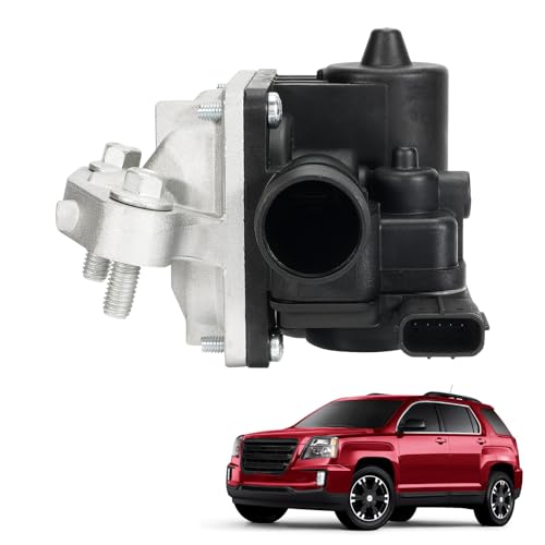 Kozlira Secondary Air Injection Check Valve Fit for GMC Terrain, for Chevrolet Malibu/Equinox/Impala, for Buick Regal/LaCrosse 2013-2017 - Replace 306-056 12639108 Air Pump Check Control Valve