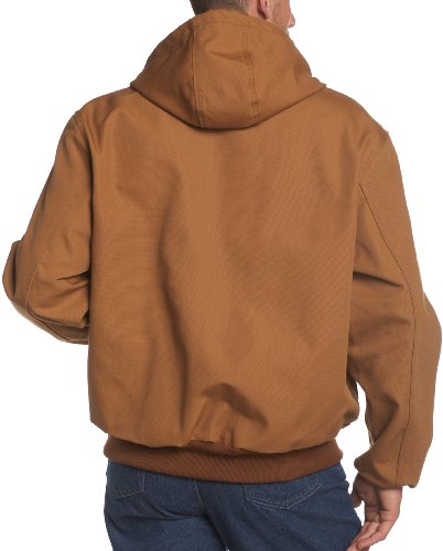 Carhartt mens Thermal Lined Duck Active J131 (Big & Tall) athletic insulated jackets, Carhartt Brown, XX-Large Tall US