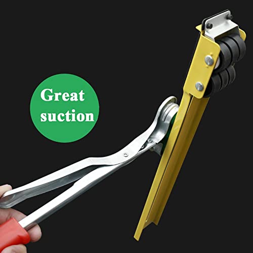 Portable 18Lb Magnetic Sweeper Pick Up Tool With Quick Release, Permanent Magnetic Safe Catcher Hand Protection, Strong Pickup Magnet #TOP1