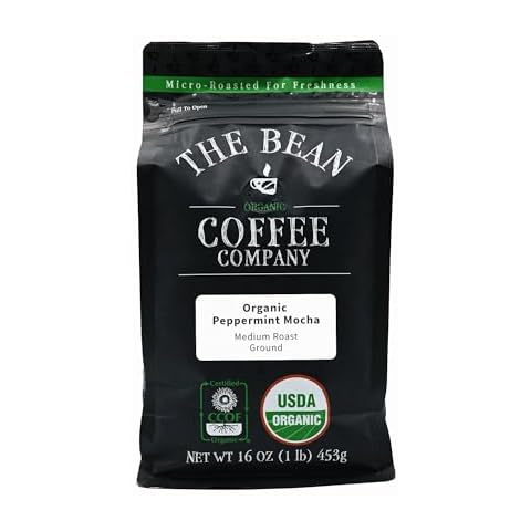 The Bean Organic Coffee Peppermint Mocha Cover