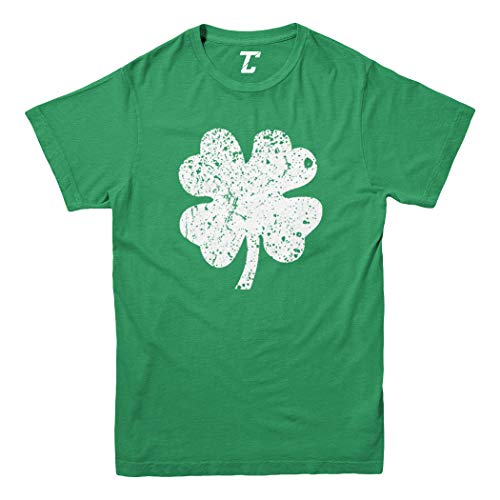 Distressed Four Leaf Clover - Luck Irish Youth T-Shirt