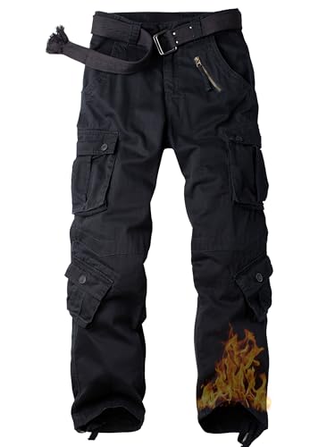 Image of AKARMY Men's Relaxed Fit Cargos