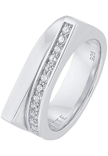 Preisvergleich Produktbild JETTE Silver Damen-Damenring 925er Silber 13 Zirkonia 53 Silber 32003940