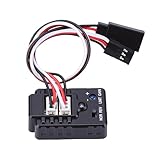 Deosdum RC Gyroscope Module, 2 Axle High Stability Gyroscope for RC Drift Cars with Sensitivity Adjustment, Compatible with FUTABA JR FS