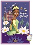 Disney The Princess And The Frog - Believe In Yourself Wall Poster, 34L" x 22.4W", Premium Poster & Mount Bundle