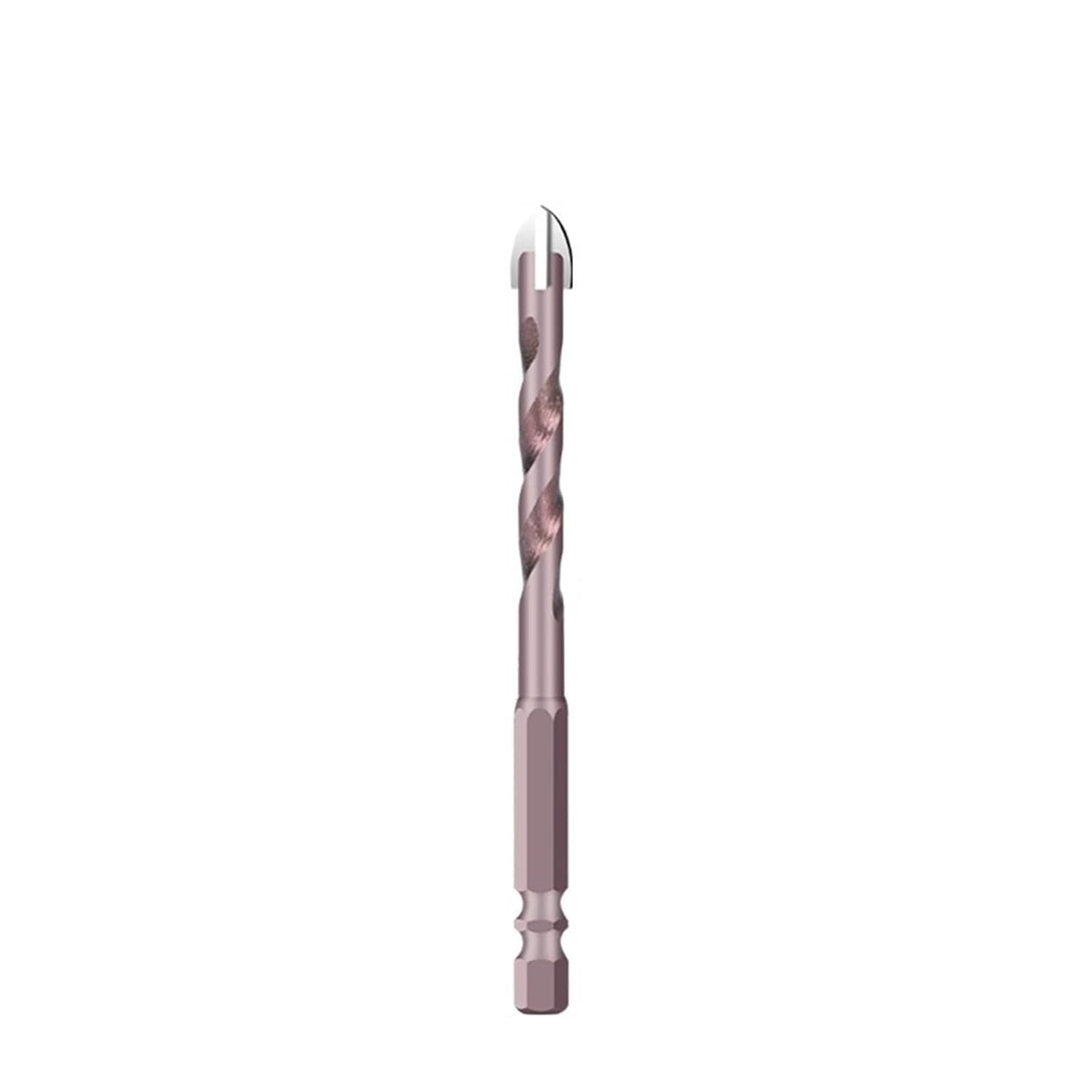1pcs Hole Opener Triangle Drill Bits 3/4/5/6/8/10/12mmm Cross Hex Tile Bit for Glass Ceramic Concrete Tile Drilling Tool(1pc 8mm)