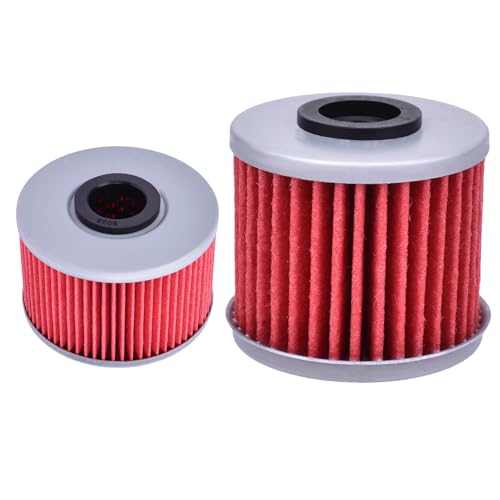 114 117 Oil Filter Kit Fit for Honda Talon 1000 2019-2024 for Pioneer 1000 2016-2024 15412-MGS-D21 15412-HP7-A01