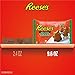 REESE'S Milk Chocolate Snack Size Peanut Butter Trees, Christmas Candy Bag, 9.6 oz
